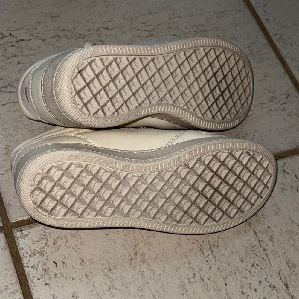 Skechers Cream and Pink High-Top Sneakers - Picture 5 of 5